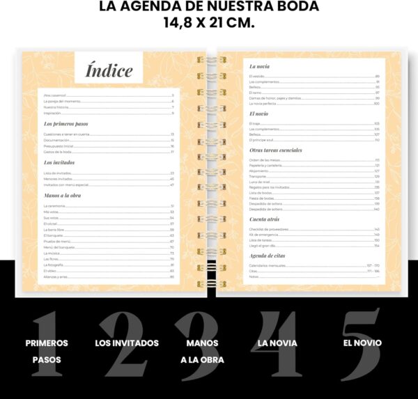 Agenda de Bodas Personalizada - Imagen 3