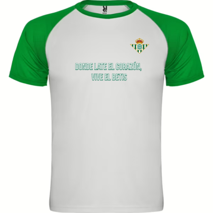 Camiseta Betis | Personaliza tu pasión | Personalizable con Nombre y Número