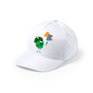 Gorra blanca niño