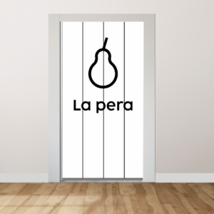 Cortinas Personalizadas en Lona PVC para Puertas de Alto Tránsito.