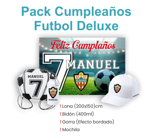 Pack de Cumpleaños Futbol - Imagen 4