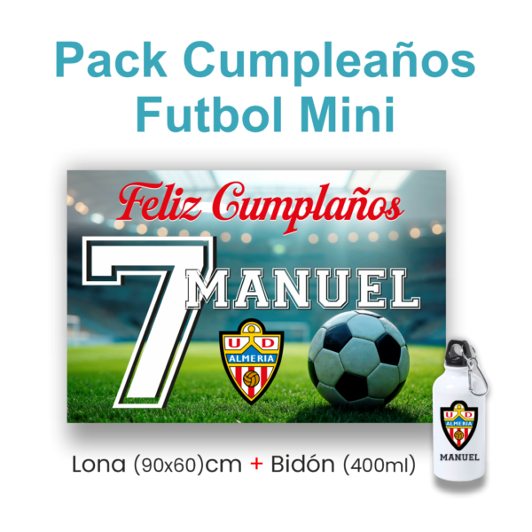 Pack de Cumpleaños Futbol - Imagen 2