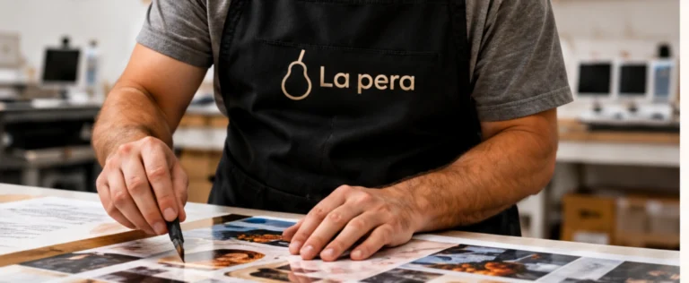 Diseño y preparación de productos personalizados en La Pera